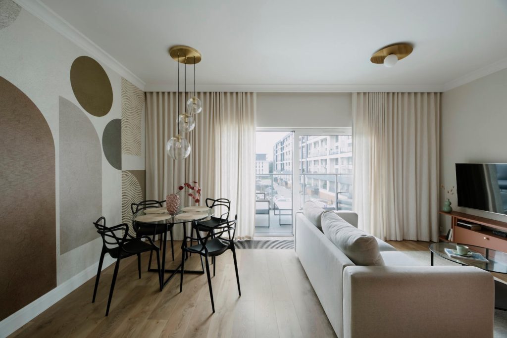 Finished apartment makeover | Featured image for the Apartment Renovations page.