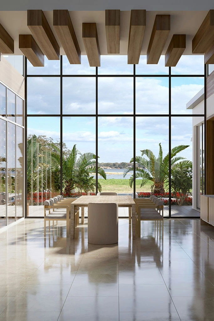 contemporary living room