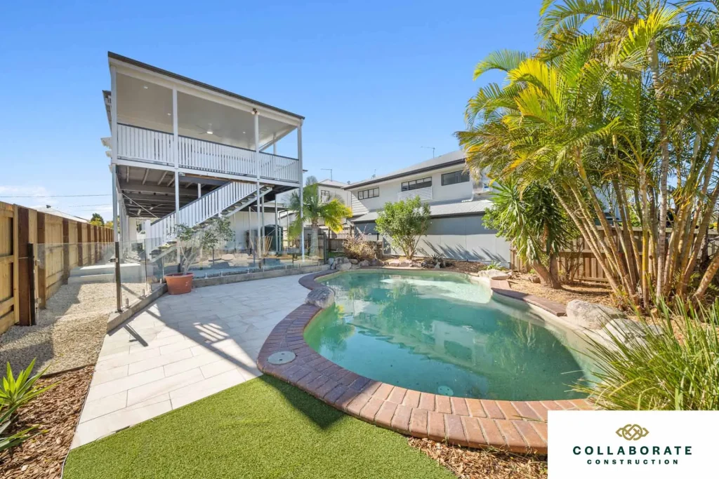Newly renovated home with a pool | Image for the Bespoke Builders Brisbane Service page.